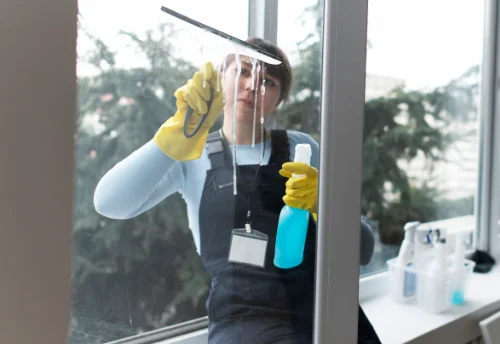 Nettoyage de vitres intérieures et extérieures au Bignon-du-Maine